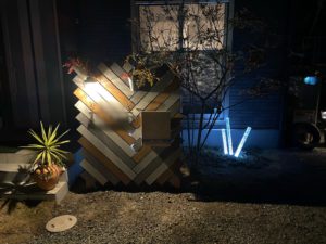 外構工事　ライティング